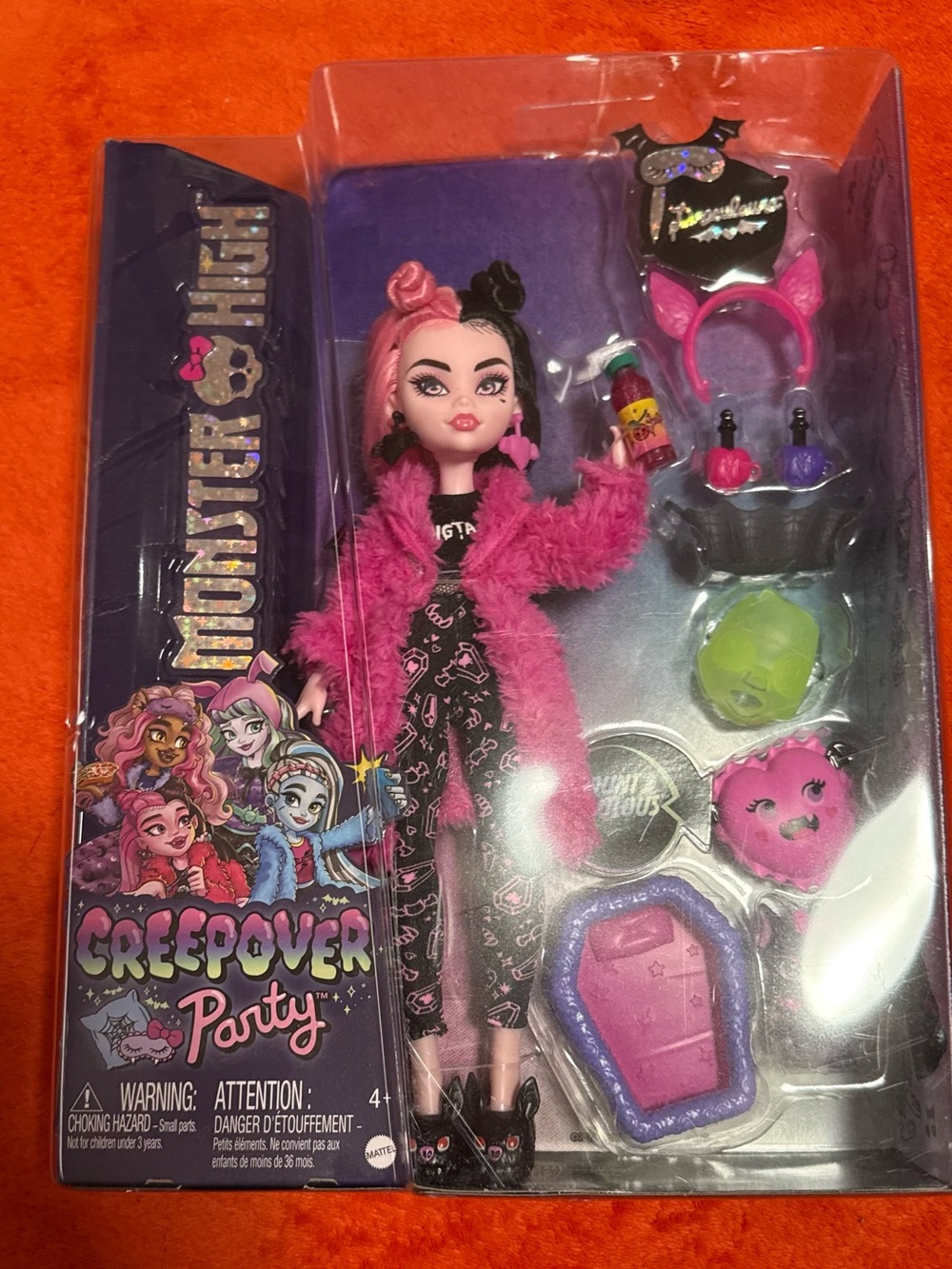 MonsterHigh Creepover Party Draculaura doll